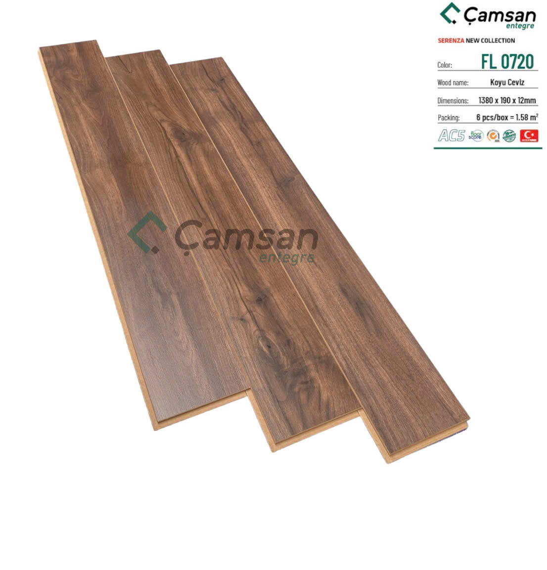 Sàn Gỗ Camsan FL0720