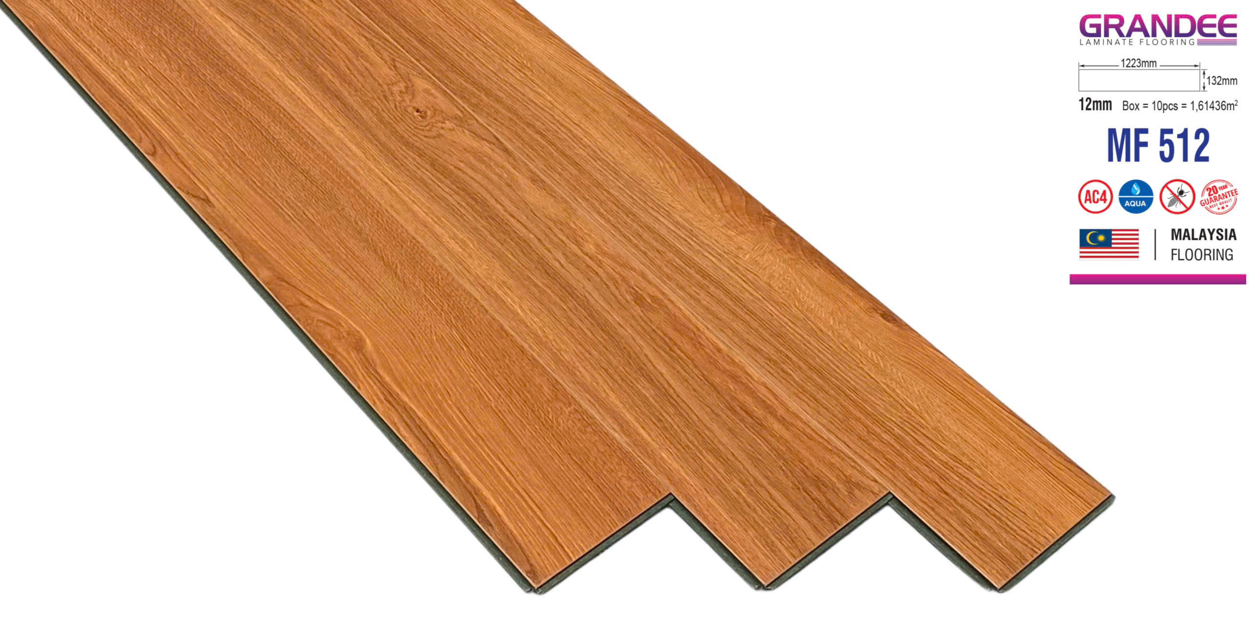 Sàn gỗ Grandee MF512