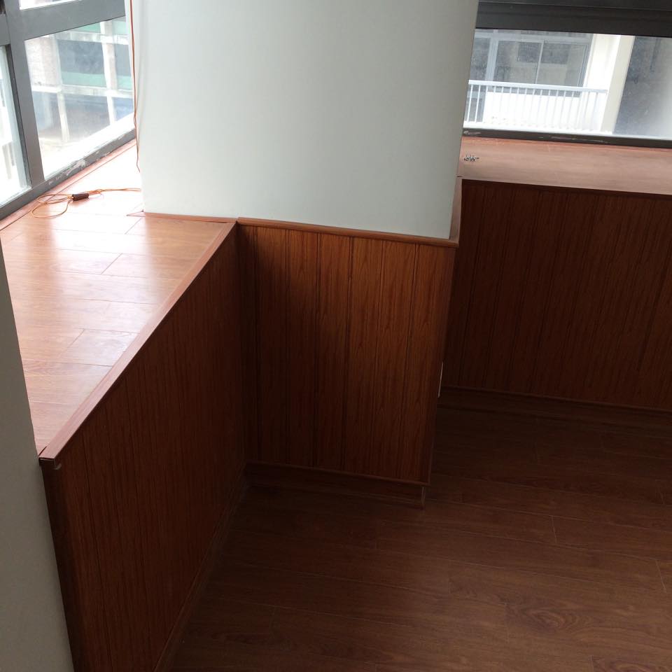 ván nhựa ốp tường hiện đại