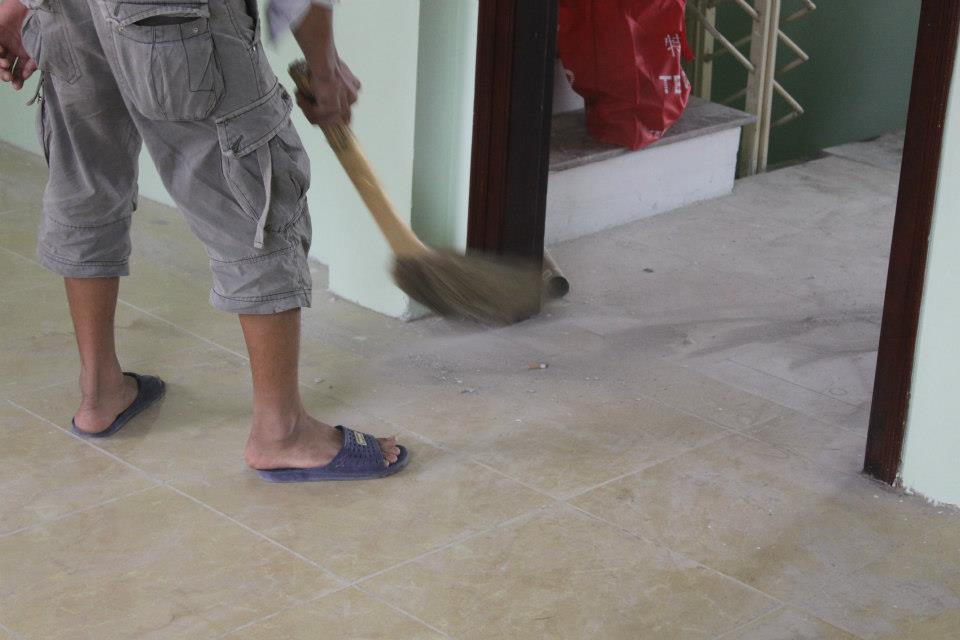 bảo quản sàn nhựa đúng cách