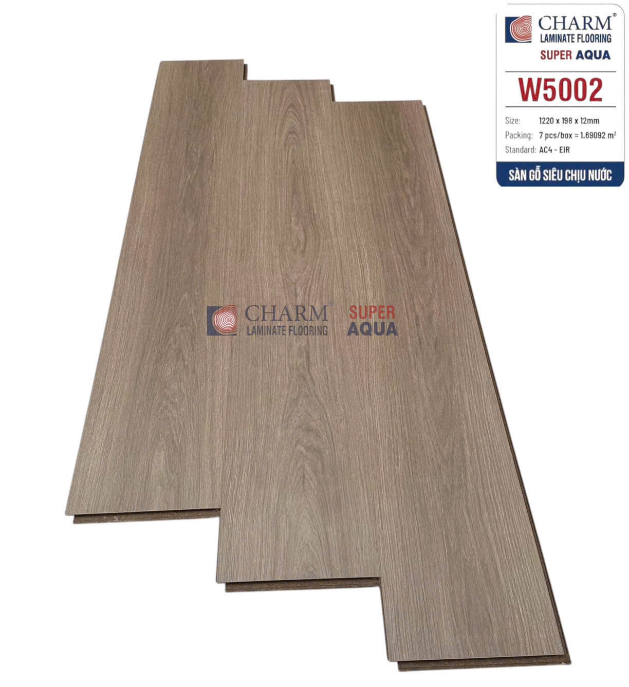 Sàn Gỗ Charm Super Aqua W5002