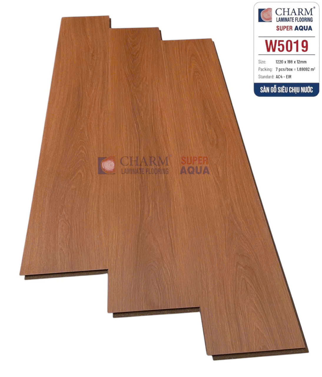Sàn Gỗ Charm Super Aqua W5019