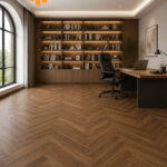 Sàn Nhựa Xương Cá Hobi Wood HB01