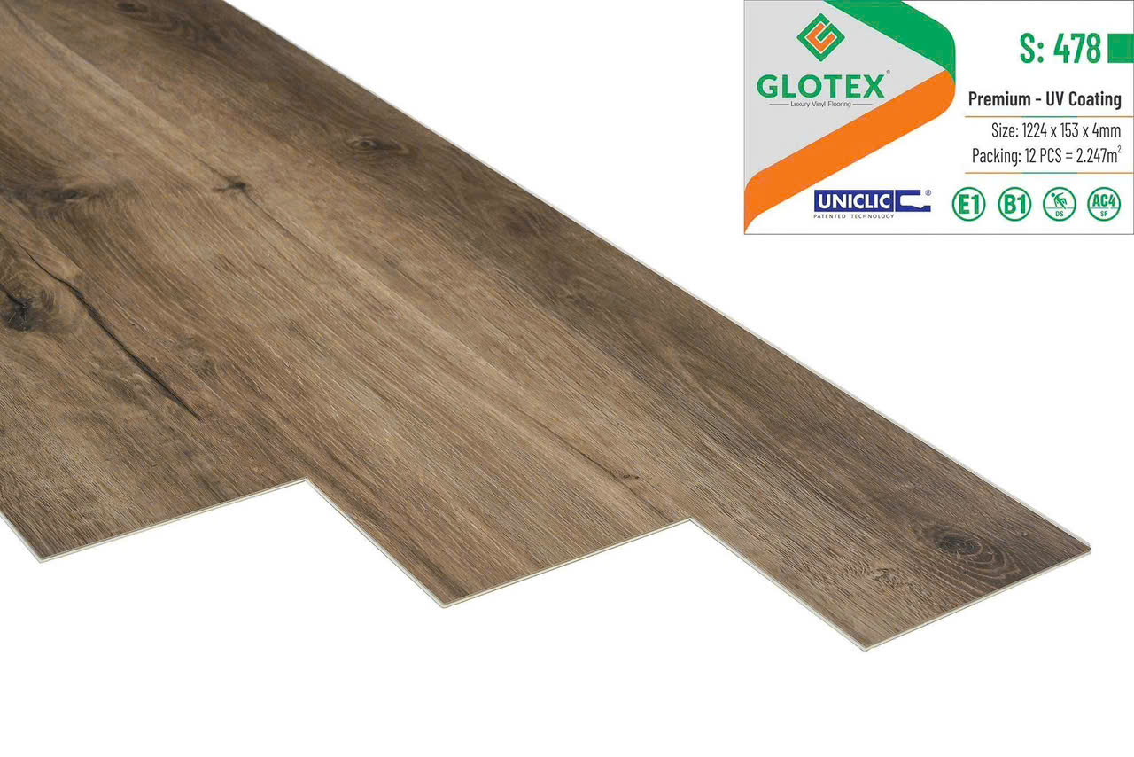 Sàn Nhựa Glotex S478
