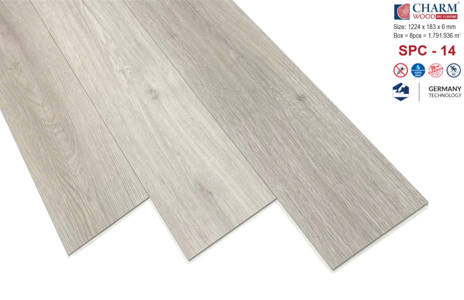 Sàn Nhựa Charm Wood SPC-14